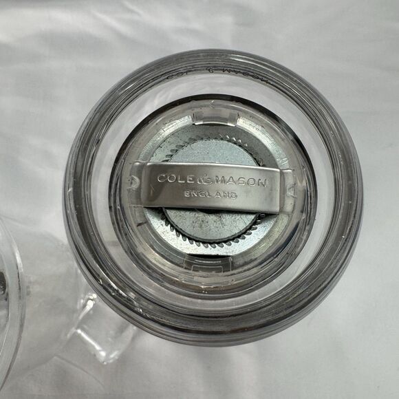 Cole & Mason Tap Salt and Pepper Mill Set Salt And Pepper Shaker Faucet Tap Top - Picture 6 of 8